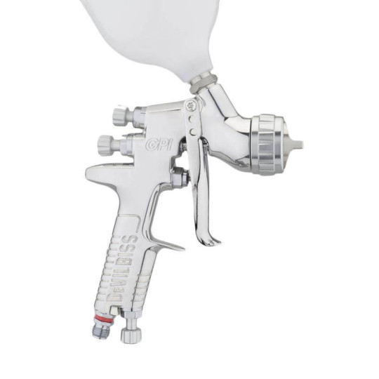 Pistolet lakierniczy DeVilbiss GPi Trans-Tech i-System Pro z górnym zbiornikiem dysza 1,6 mm Pistolet lakierniczy DeVilbiss GPi Trans-Tech i-System Pro z górnym zbiornikiem dysza 1,6 mm