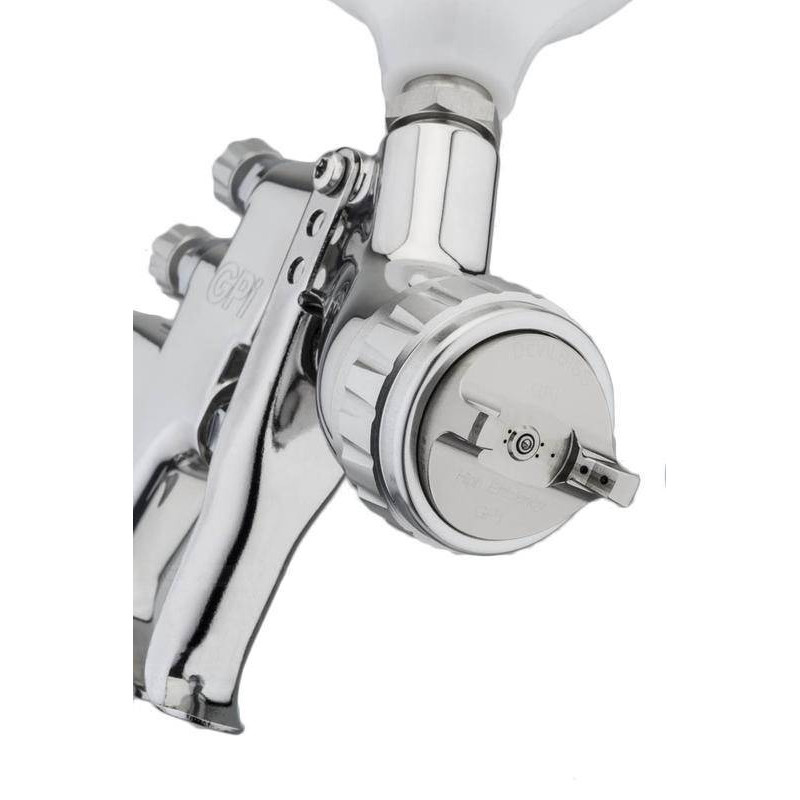 Pistolet lakierniczy DeVilbiss GPi Trans-Tech i-System Pro z górnym zbiornikiem dysza 1,6 mm Pistolet lakierniczy DeVilbiss GPi Trans-Tech i-System Pro z górnym zbiornikiem dysza 1,6 mm
