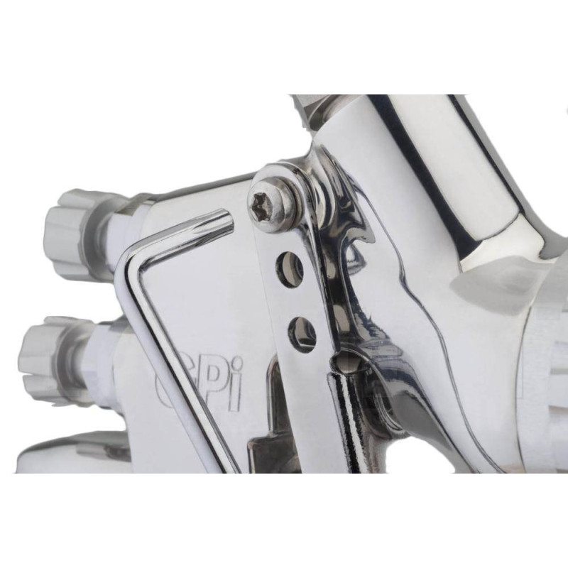 Pistolet lakierniczy DeVilbiss GPi Trans-Tech i-System Pro z górnym zbiornikiem dysza 1,6 mm Pistolet lakierniczy DeVilbiss GPi Trans-Tech i-System Pro z górnym zbiornikiem dysza 1,6 mm