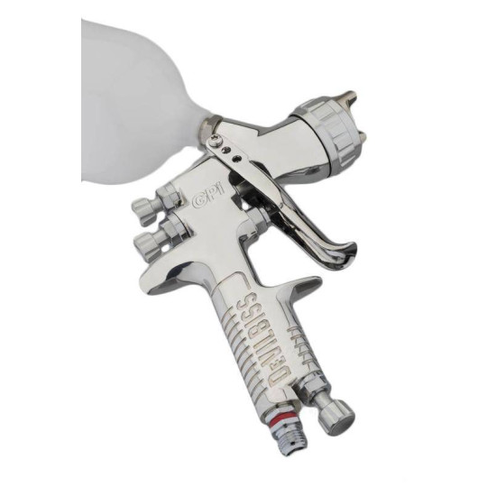 Pistolet lakierniczy DeVilbiss GPi Trans-Tech i-System Pro z górnym zbiornikiem dysza 1,6 mm Pistolet lakierniczy DeVilbiss GPi Trans-Tech i-System Pro z górnym zbiornikiem dysza 1,6 mm