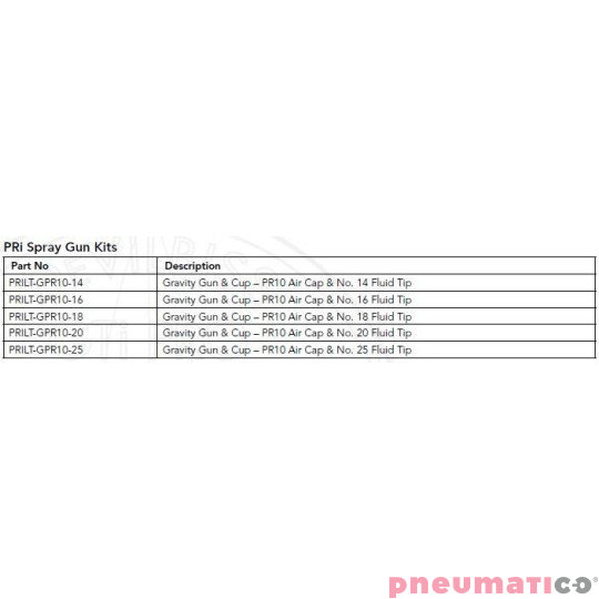 Pistolet lakierniczy DeVilbiss PRi Pro Lite z g&oacute;rnym zbiornikiem