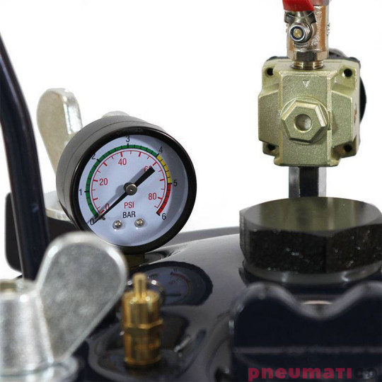 Zestaw - zbiornik ciśnieniowy do natrysku / malowania 10L ZB10-1E bez mieszadła / węże / pistolet EXPERT HP dysza 1,8 mm