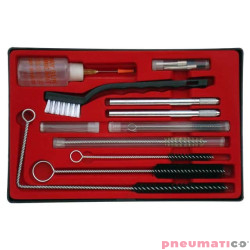 Zestaw do czyszczenia pistoletu 6710 - 22 elementy