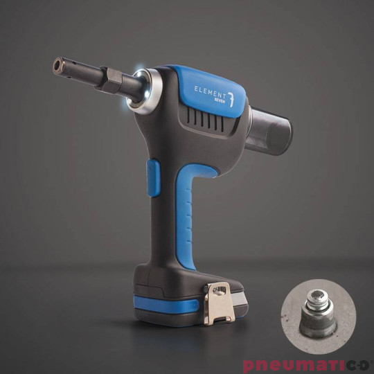 Nitownica akumulatorowa do nit&oacute;w strukturalnych Hyperbolt/Superbolt &oslash;4,8-6,4 Scell-it E-7 Element 7 (2 baterie) KIT2