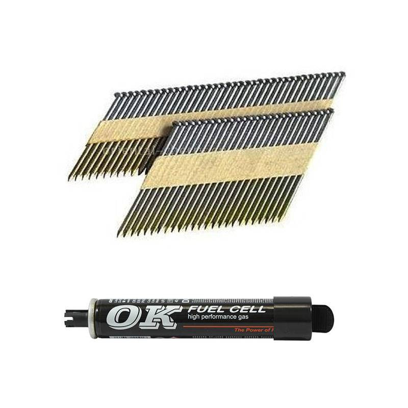 Gwoździe na papierze do Paslode IM90i IM100i 3.1/90 NK RI 1op.- 3.000szt GAZ Gwoździe na papierze do Paslode IM90i IM100i 3.1/90 NK RI 1op.- 3.000szt GAZ