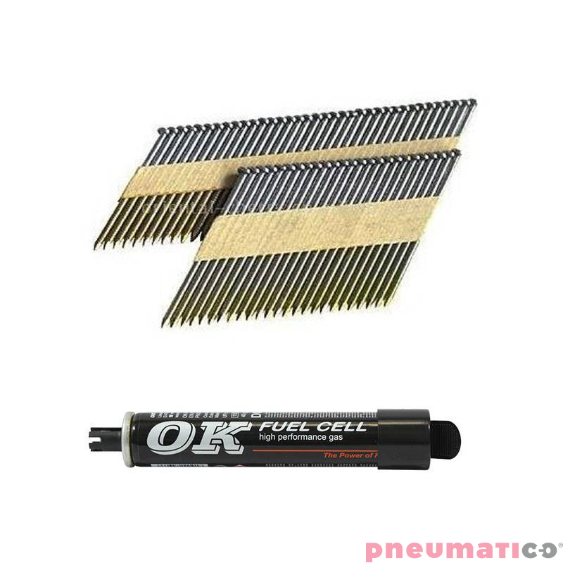 Gwoździe na papierze do Paslode IM100i 3.1/100 NK RI 1op.- 3.000szt  GAZ