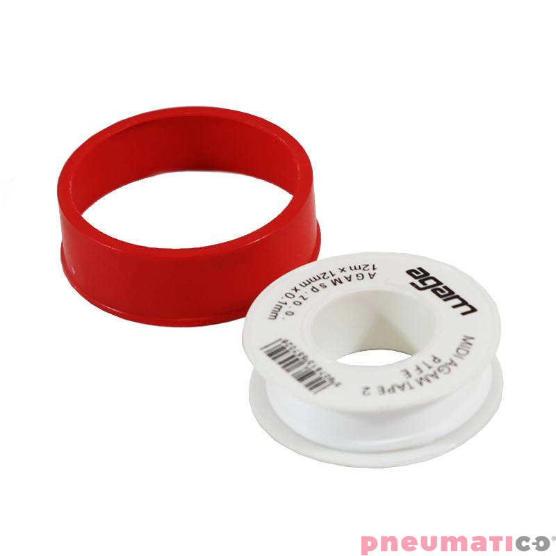 Taśma teflonowa AGAM MIDI 12m 12mm x 0,1mm Taśma teflonowa AGAM MIDI 12m 12mm x 0,1mm