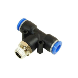 Trójnik typ T TEKALAN RQS na przewód 10 mm z gwintem zew. 3/8" RQST3810