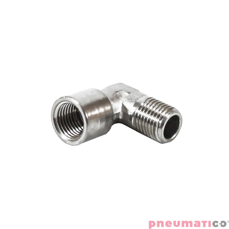 Kolanko z gwintem zewnętrznym i wewnętrznym 1/4" RQS WAI14K Kolanko z gwintem zewnętrznym i wewnętrznym 1/4" RQS WAI14K