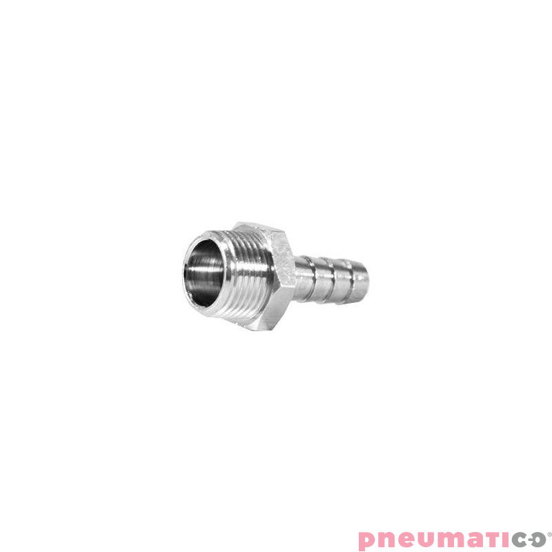 Złącze na wąż 6 mm gw. zew. 1/2" RQS GT1206 Złącze na wąż 6 mm gw. zew. 1/2" RQS GT1206