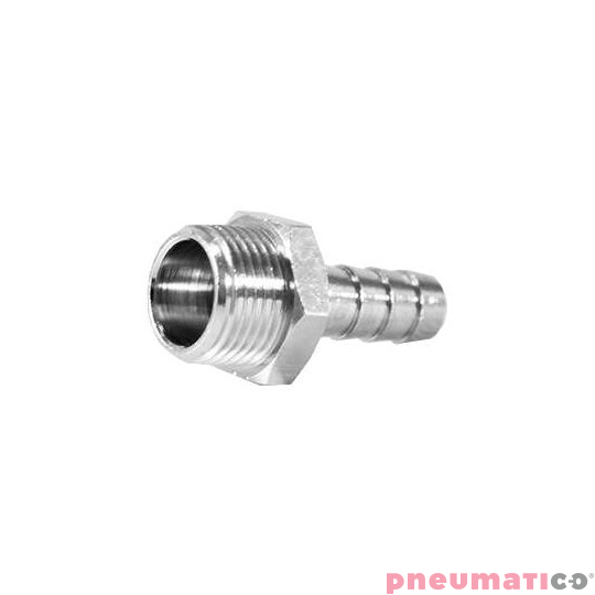 Złącze na wąż 6 mm gw. zew. 1/2" RQS GT1206 Złącze na wąż 6 mm gw. zew. 1/2" RQS GT1206