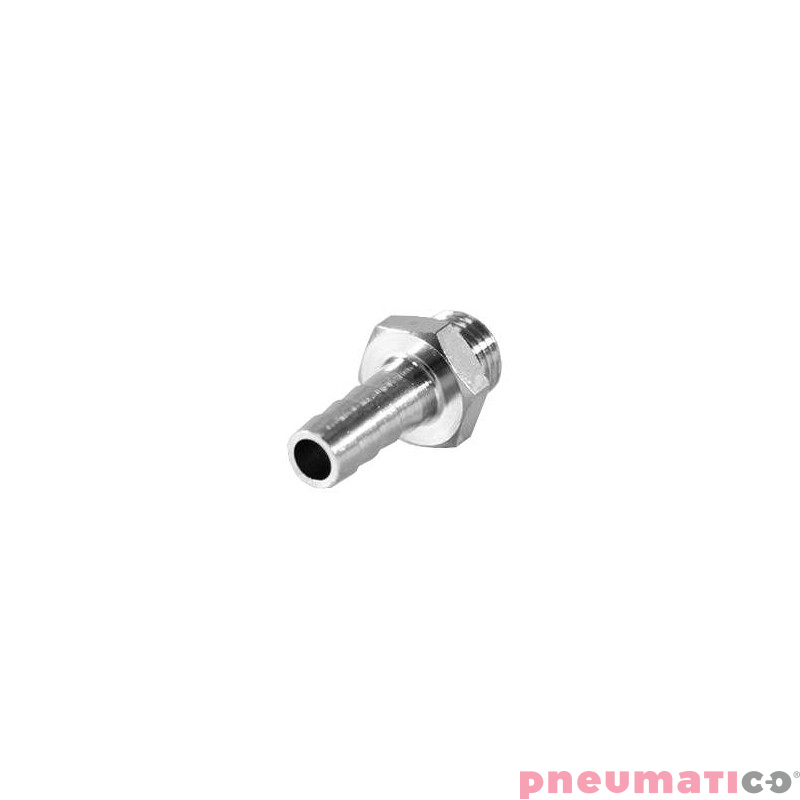 Złącze na wąż 6 mm gw. zew. 1/4" RQS GT1406 Złącze na wąż 6 mm gw. zew. 1/4" RQS GT1406