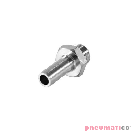 Złącze na wąż 6 mm gw. zew. 1/4" RQS GT1406 Złącze na wąż 6 mm gw. zew. 1/4" RQS GT1406