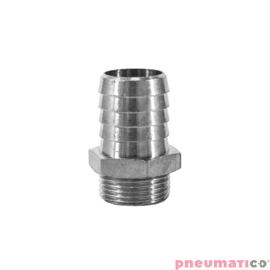 Złącze na wąż 25mm gw. zew. 3/4" Złącze na wąż 25mm gw. zew. 3/4"