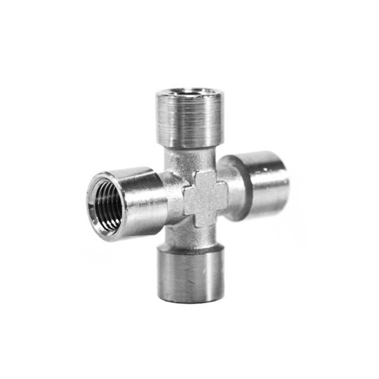 Rozgałęźnik czwórnik 4x1/4" gw.wew. Rozgałęźnik czwórnik 4x1/4" gw.wew.