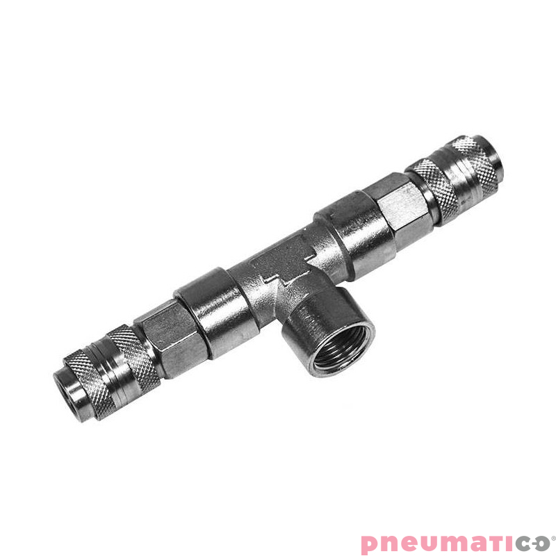 Szybkozłącze żeńskie ze sprężyną na przewód 10x65mm Szybkozłącze żeńskie ze sprężyną na przewód 10x65mm