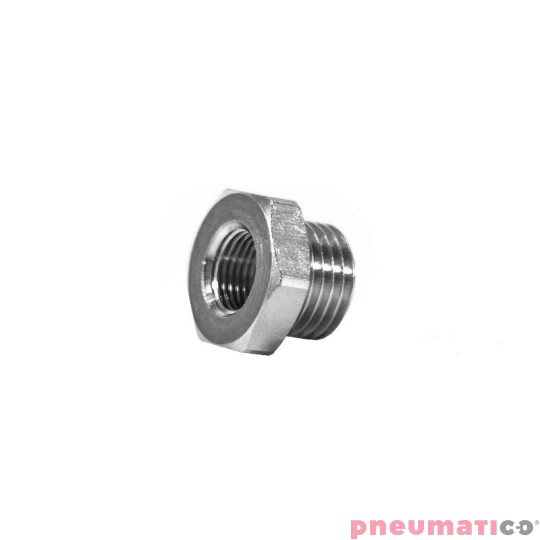 Redukcja 1/4" gw.zewn. 1/8" gw. wewn.