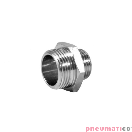 Nypel redukcyjny gw.zew. 1/2" - 3/4" Nypel redukcyjny gw.zew. 1/2" - 3/4"