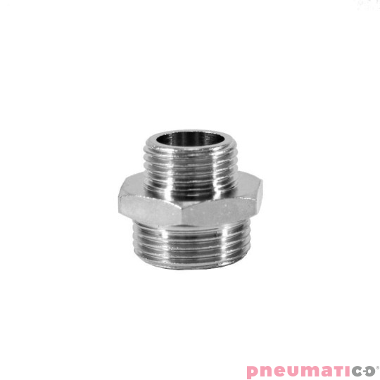 Nypel redukcyjny gw.zew. 1/2" - 3/4" Nypel redukcyjny gw.zew. 1/2" - 3/4"