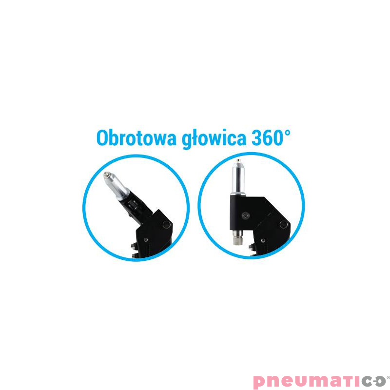 Ręczna nitownica z obrotową głowicą Scell-it R100P 2.4-4.8