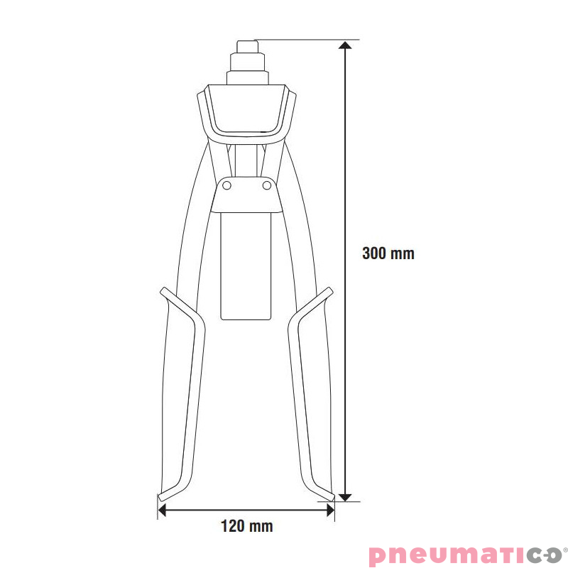 Dwuręczna nitownica Scell-it R200 2.4-4.8
