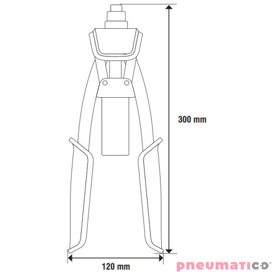 Dwuręczna nitownica Scell-it R200 2.4-4.8