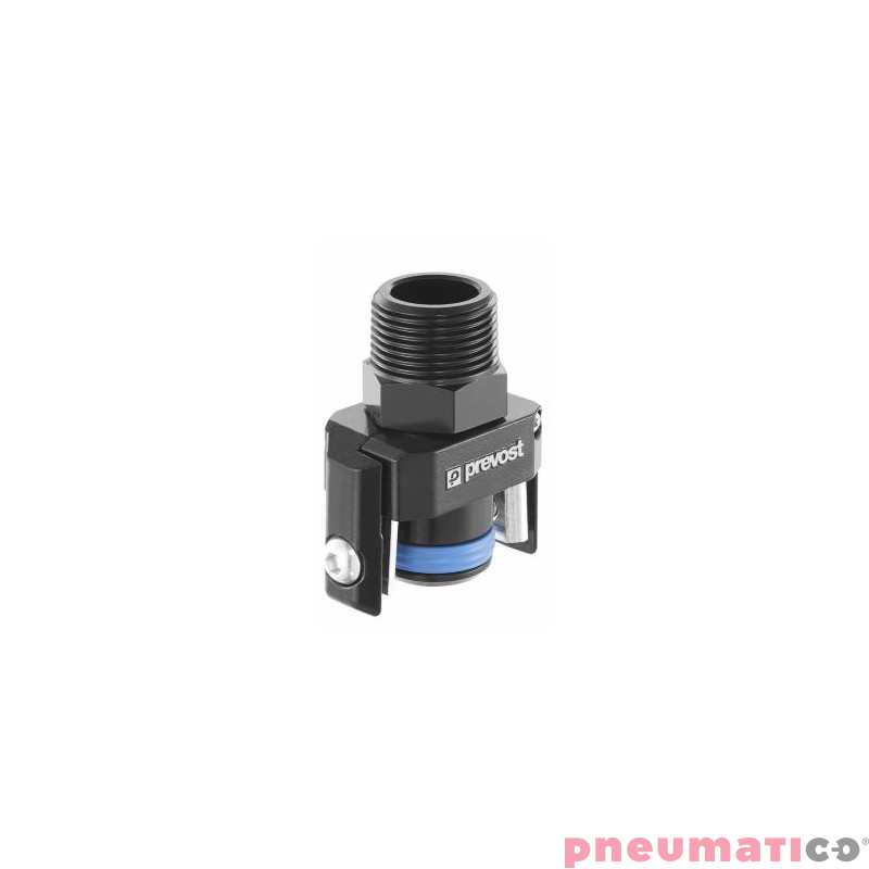 Złączka aluminiowa prosta ze stożkowym gwintem zewnętrznym G3/4 PPS SQMM Prevost PPSSQMM2527 Złączka aluminiowa prosta ze stożkowym gwintem zewnętrznym G3/4 PPS SQMM Prevost PPSSQMM2527