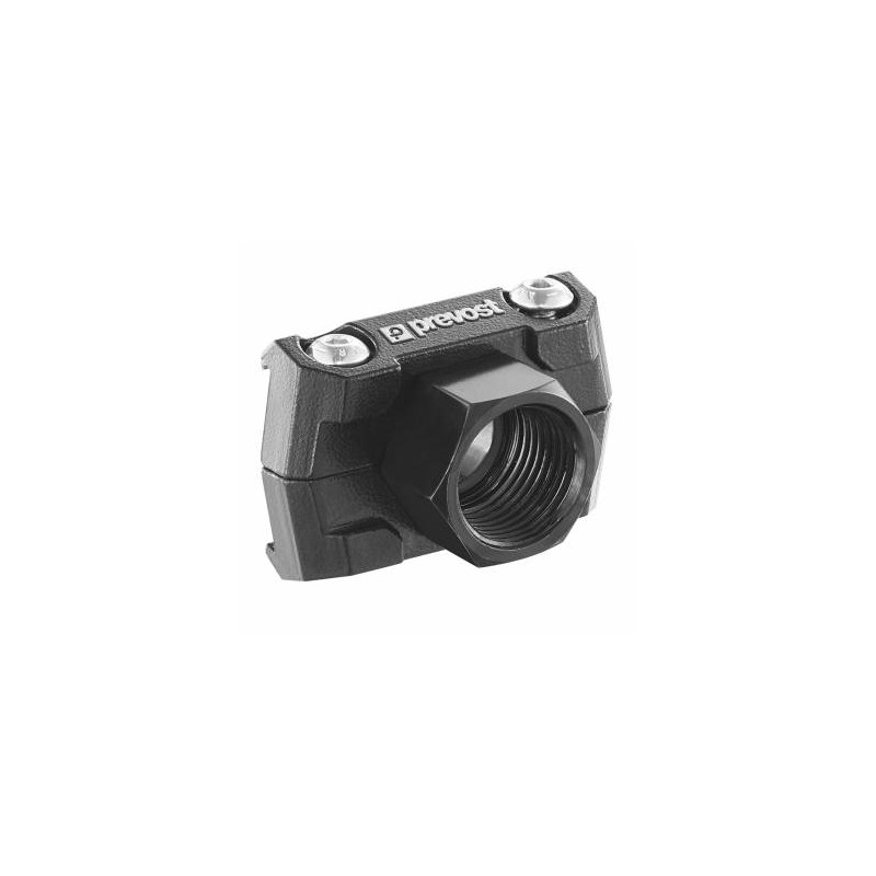 Kołnierz trzpieniowy prosty aluminiowy z gwintem G1/2 PPS SQBFT Prevost PPSSQBFT12