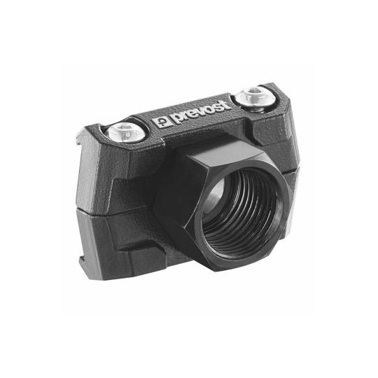 Kołnierz trzpieniowy prosty aluminiowy z gwintem G1/2 PPS SQBFT Prevost PPSSQBFT12