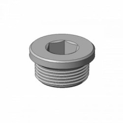 Zaślepka aluminiowa do montażu krzyżowego G3/4 PPS1 A7 Prevost PPS1A727