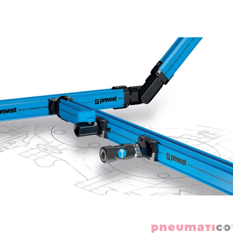 Profil SQ - Niebieski 1m Prevost PPSBSQ2510 Profil SQ - Niebieski 1m Prevost PPSBSQ2510