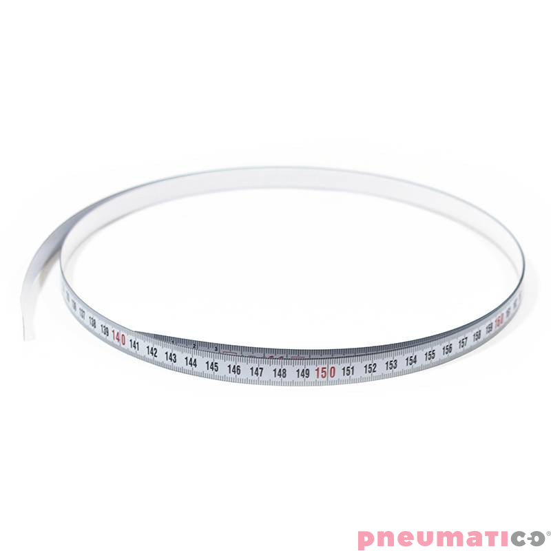 Liniał - samoprzylepna taśma miernicza 2 metry / 13mm Ceta Form P05-AD2