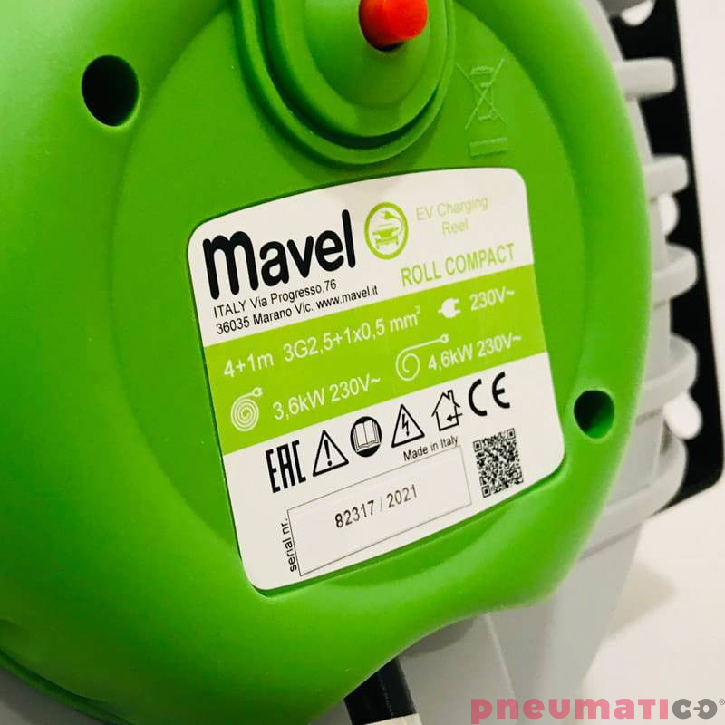 Zwijadło – kabel do aut elektrycznych Mavel 808220 4m Zwijadło – kabel do aut elektrycznych Mavel 808220 4m