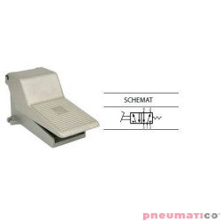 Zaw&oacute;r nożny niezabudowany TEKMA 5/2 G1/4" TG-25-J-08