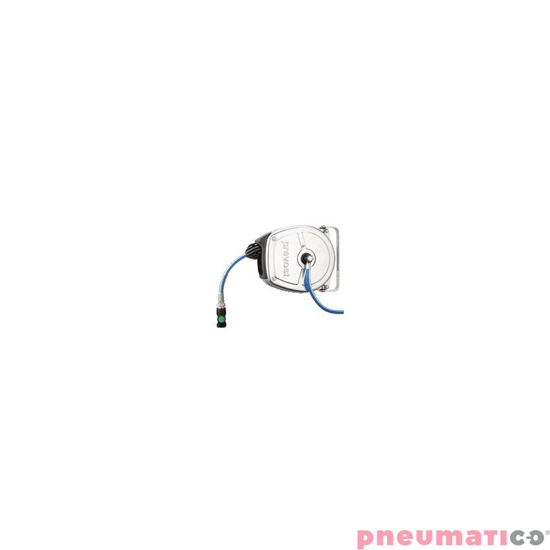 Zwijadło ze stali nierdzewnej do sprężonego powietrza 8x12mm G1/4M 500cm PREVOST DSFI0805ESHE