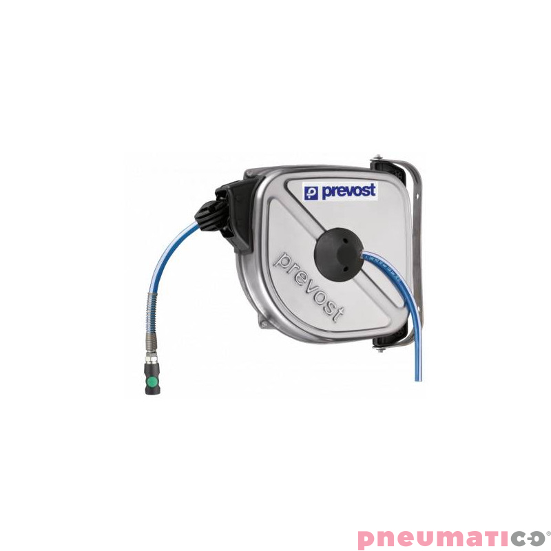 Zwijadło ze stali nierdzewnej do sprężonego powietrza 10x14mm G3/8M 1200cm PREVOST DRFI1012ESHE