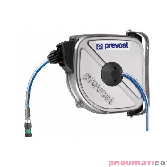 Zwijadło ze stali nierdzewnej do sprężonego powietrza 10x14mm G3/8M 1200cm PREVOST DRFI1012ESHE