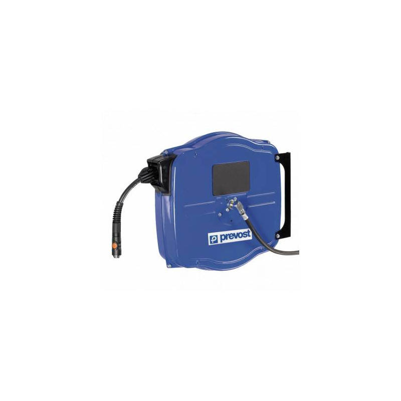 Zwijadło stalowe do sprężonego powietrza 8x14mm G3/8F 2000cm PREVOST DGF0820ES Zwijadło stalowe do sprężonego powietrza 8x14mm G3/8F 2000cm PREVOST DGF0820ES