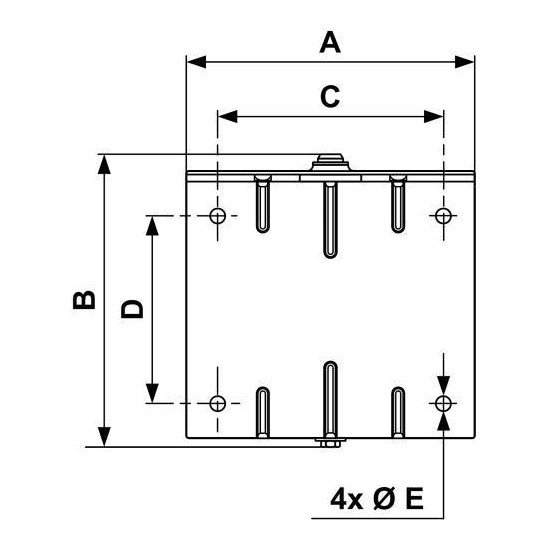 Obrotowy uchwyt do zwijadeł DLO PREVOST DLO PIV