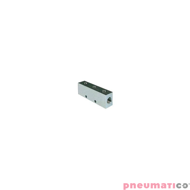 Listwa rozdzielająca aluminiowa obustronna PNEUMAX kolektor RIPUC15122 2-1/4” 4-1/8” Listwa rozdzielająca aluminiowa obustronna PNEUMAX kolektor RIPUC15122 2-1/4” 4-1/8”