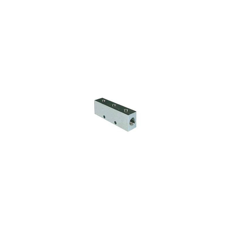 Listwa rozdzielająca aluminiowa obustronna PNEUMAX kolektor RIPUC15122 2-1/4&rdquo; 4-1/8&rdquo;