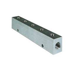 Listwa rozdzielająca aluminiowa jednostronna PNEUMAX kolektor RIPUL1512 2-1/4” 2-1/8”