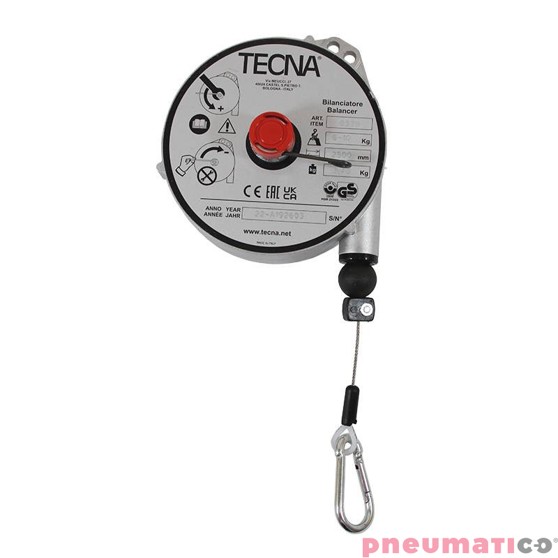 Balanser linkowy 9339 TECNA 8-10kg 2500mm