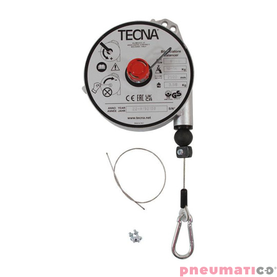 Balanser linkowy 9340 TECNA 10-14kg 2500mm Balanser linkowy 9340 TECNA 10-14kg 2500mm