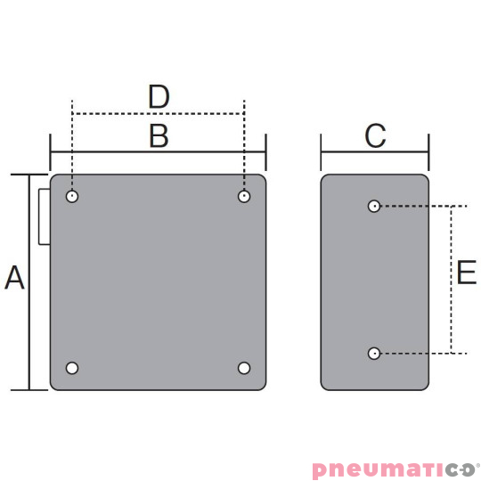 Balanser do zabudowy ENDO BS7W 5-7kg 2500mm stal
