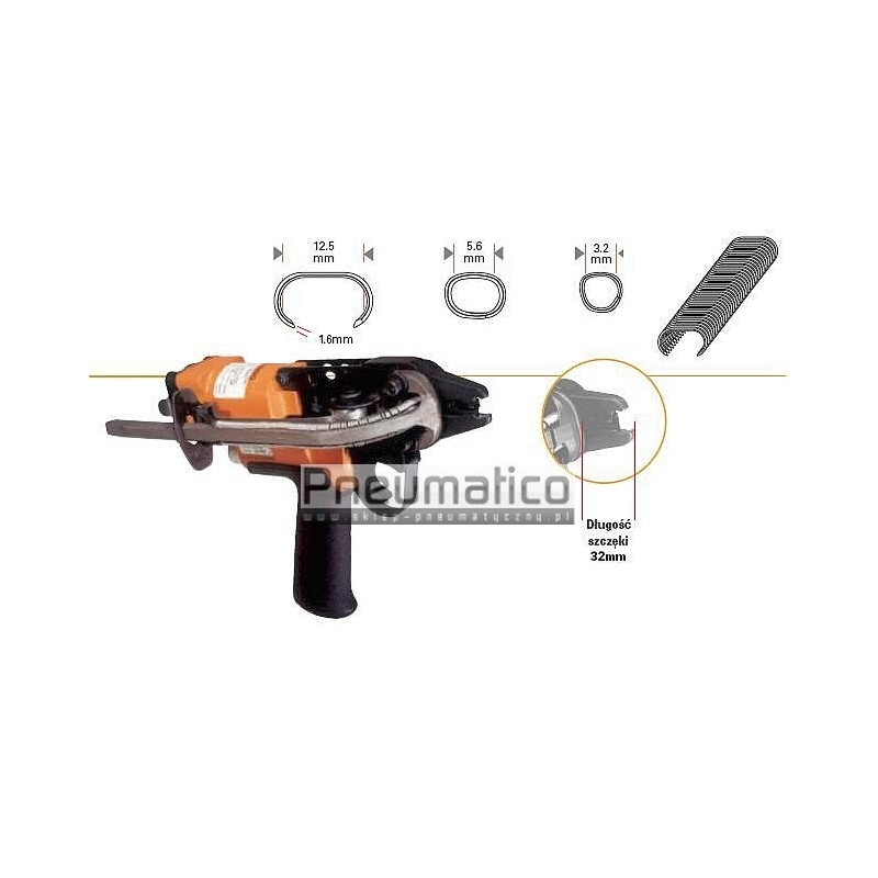 Zszywacz pneumatyczny klamrowy Stanley Bostitch SC760