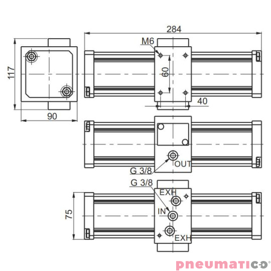 Wzmacniacz ciśnienia typ 1763.80