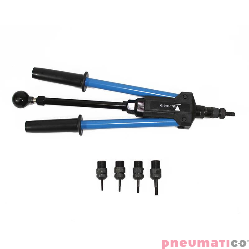 Dwuręczne narzędzie do nitonakrętek z regulacją Scell-it E-410NV-T M4-M10