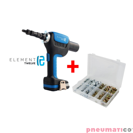 Nitownica akumulatorowa do nitonakrętek Scell-it E-12 Element 12 M6-M12