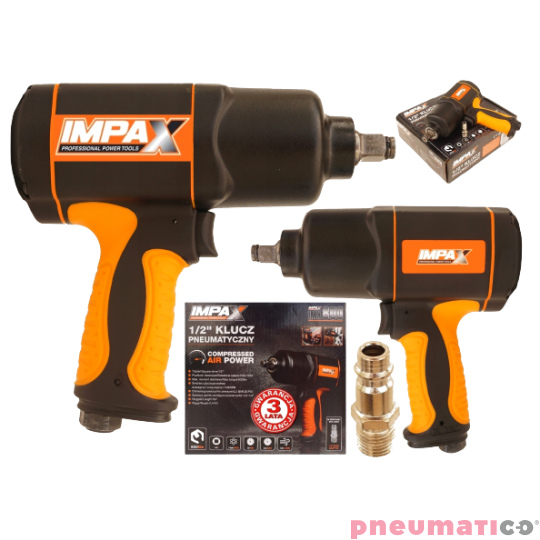 Klucz pneumatyczny IMPAX IMX800 1/2" 800Nm